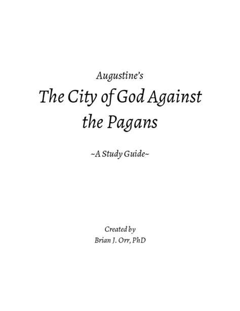 city of god analysis|Selected Works of Augustine The City of God Summary & Analysis .